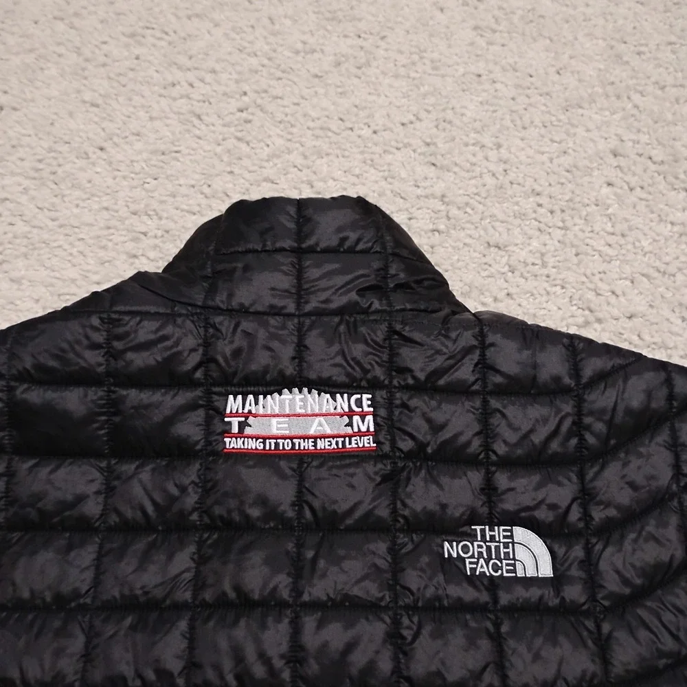 The North Face ThermoBall Eco Vest Mens XL Black Puffer Hiking Camp Lightweight